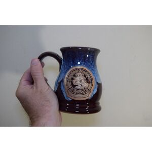 Maryland Renaissance Festival Medieval Crownsville MD Beer Mug Gray Fox Pottery
